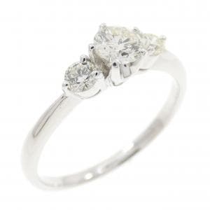 K18WG ダイヤモンド リング 0.50CT