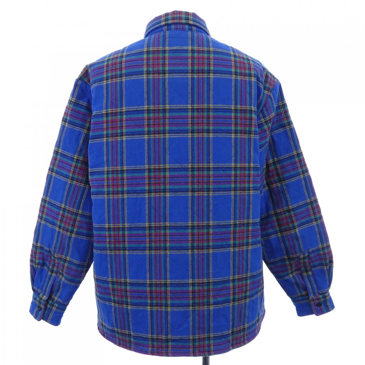 シュプリーム SUPREME QUILTED PLAID FLANNE ジャケット