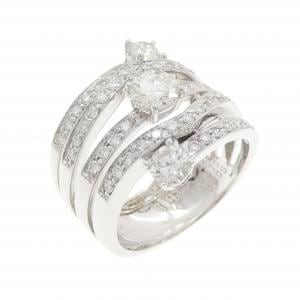ポンテヴェキオ ダイヤモンド リング 1.613CT