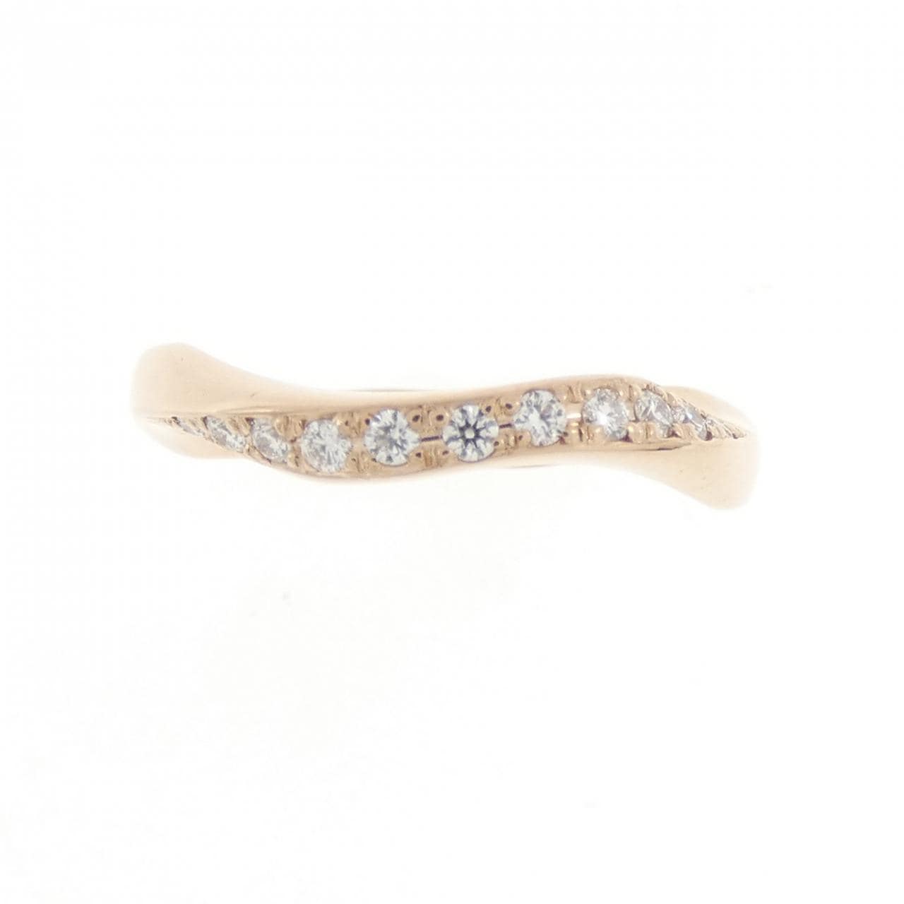 K18PG ダイヤモンド リング 0.10CT