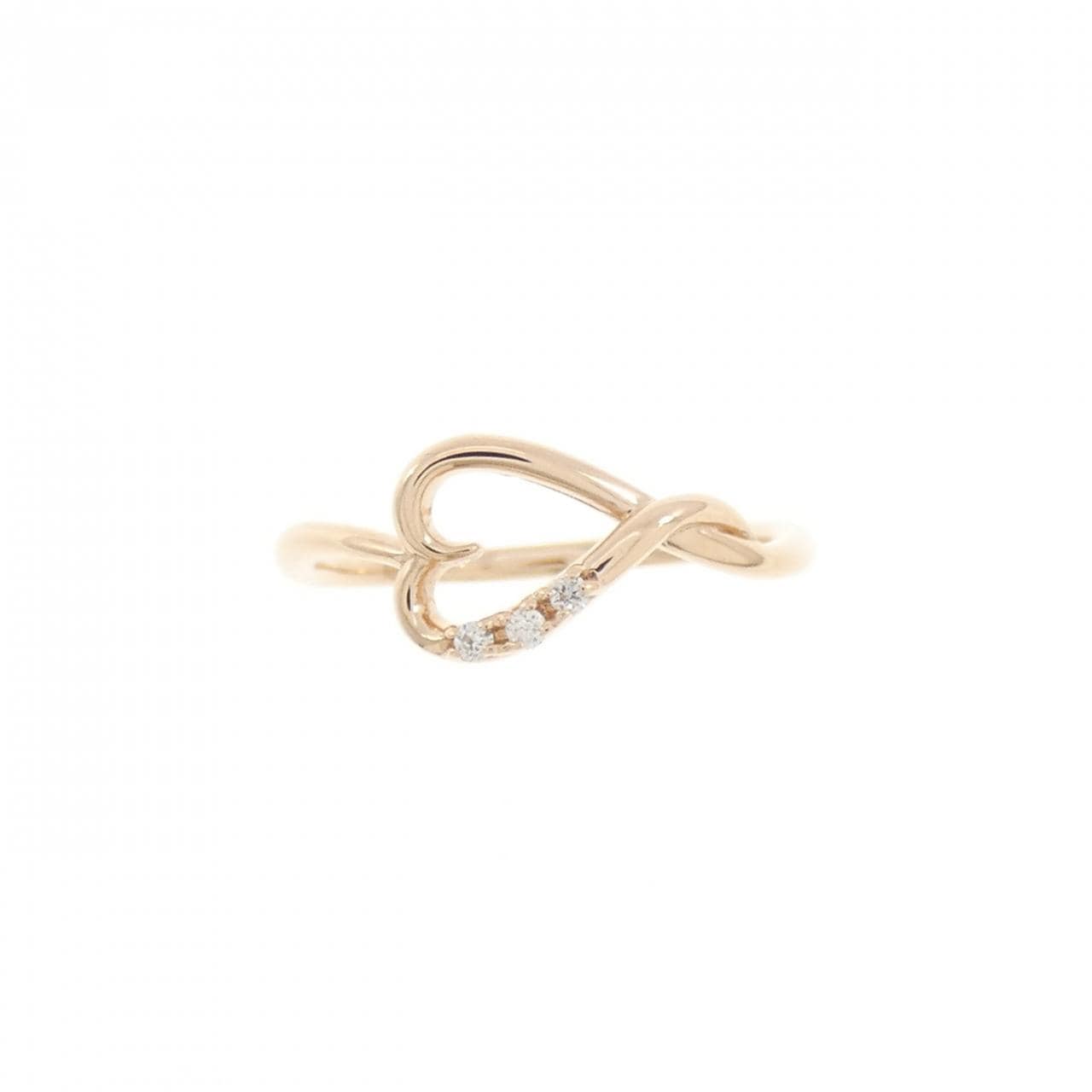 サマンサティアラ ダイヤモンド ピンキーリング 0.01CT