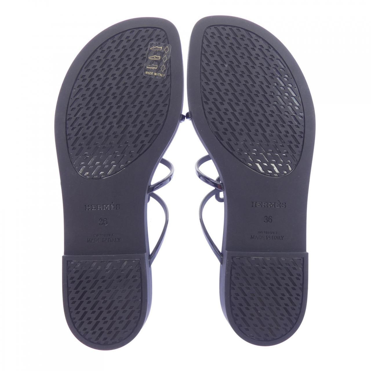 エルメス HERMES ミコノス MYKONOS シェーヌダンクル 261179Z サンダル