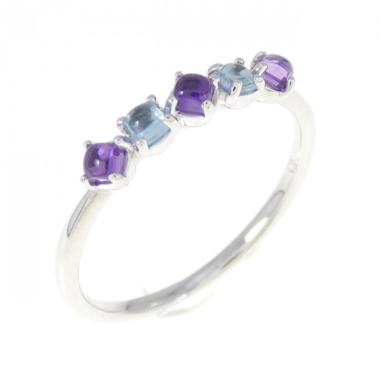 K10WG紫水晶戒指