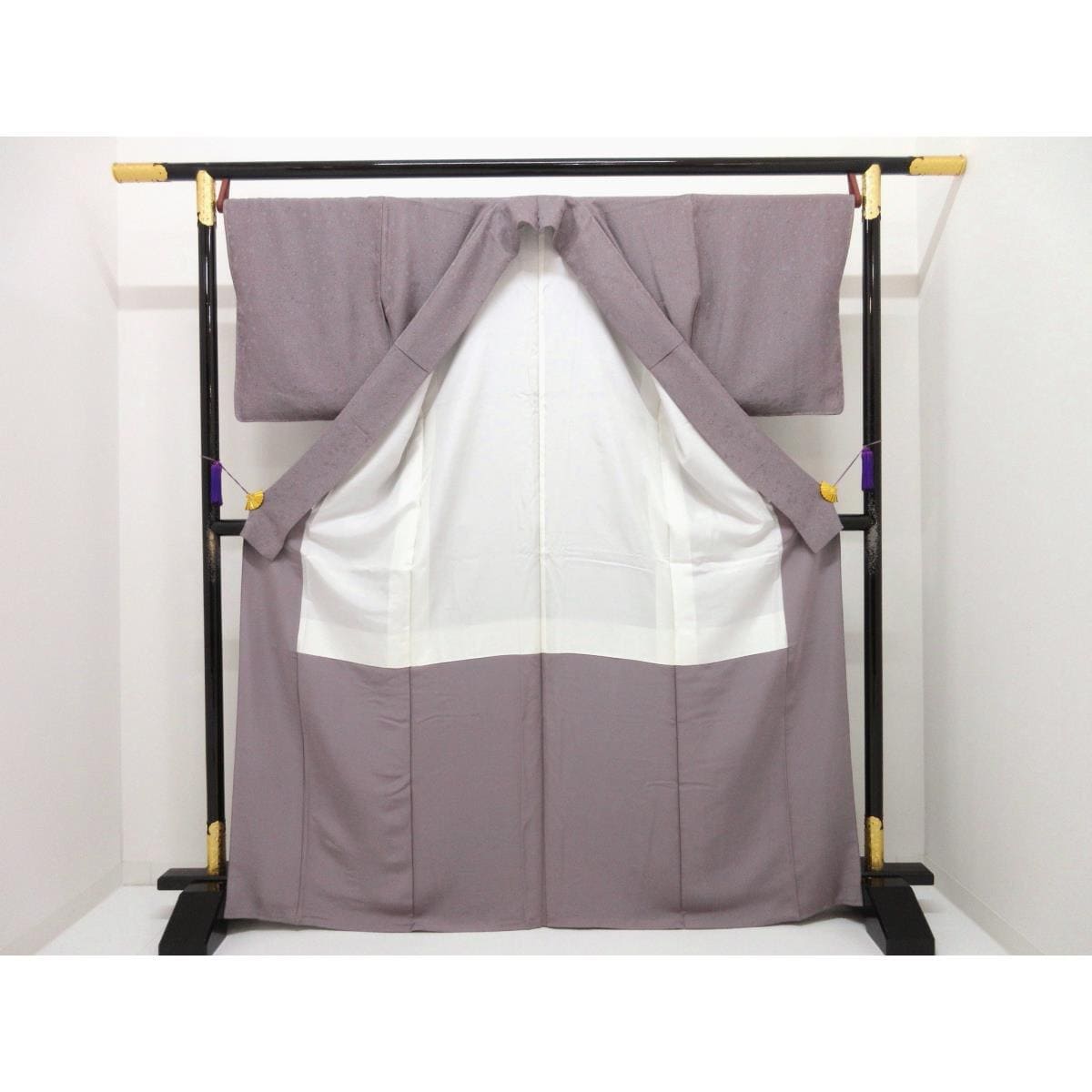 【未使用品】色無地　源氏車