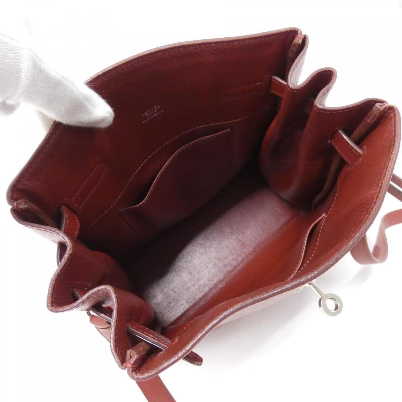 [vintage] HERMES KELLY SPORT (Uchinui) MM Shoulder Bag