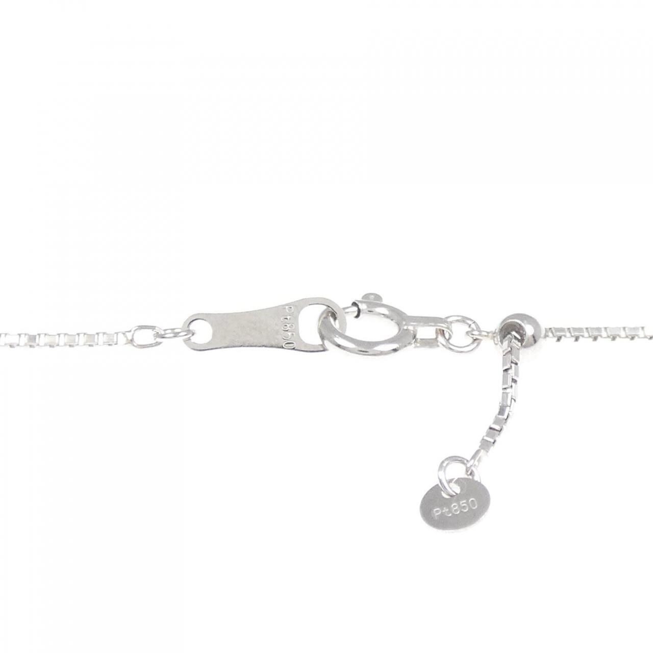 PT900/PT850 Cross Diamond Necklace 0.50CT