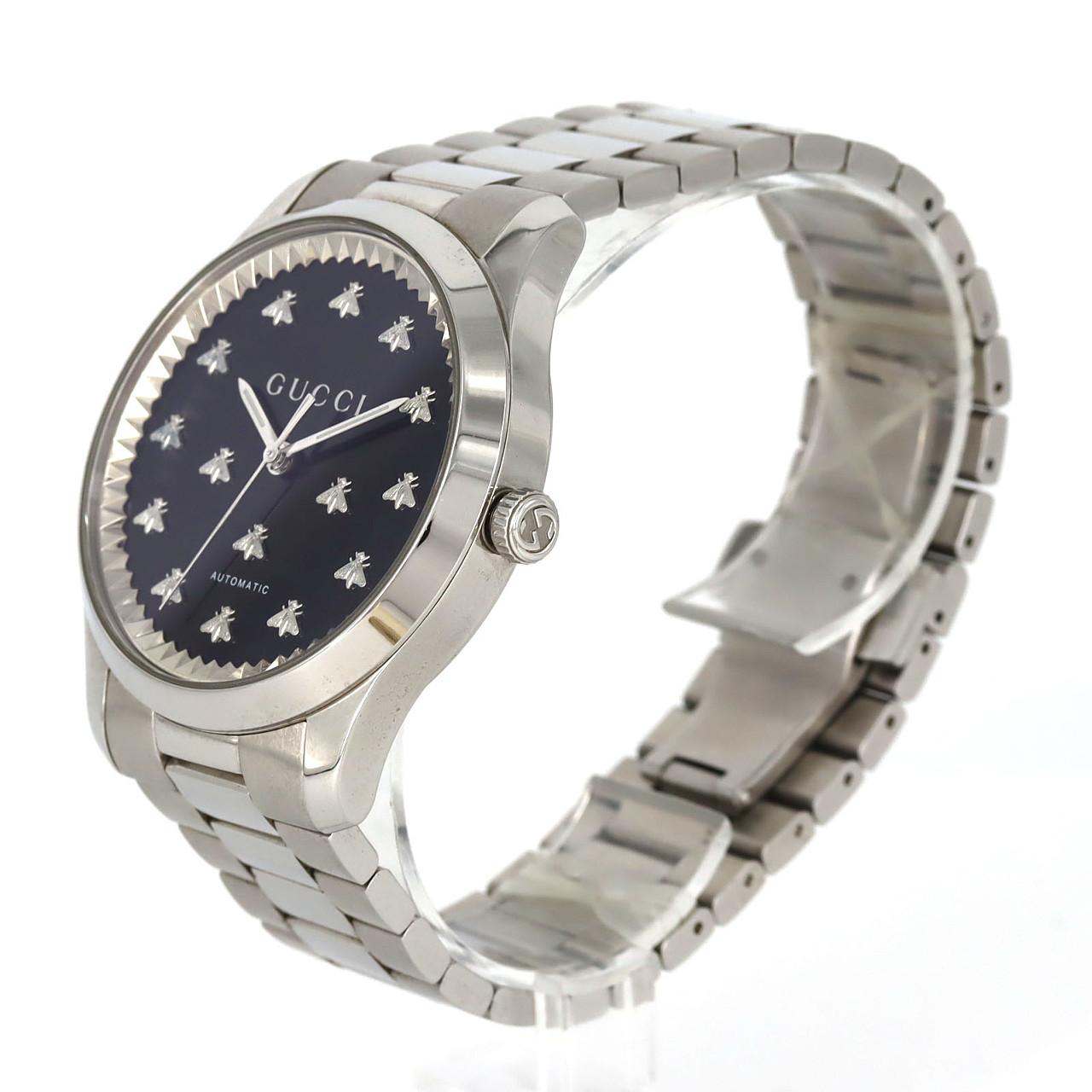 【ノーメンテナンス還元価格】グッチ Gタイムレス 126.2/YA126283 SS 自動巻