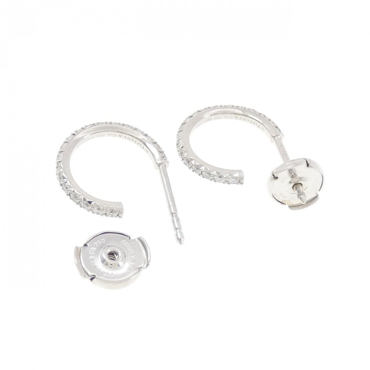 ティファニー メトロ フープ スモール ピアス