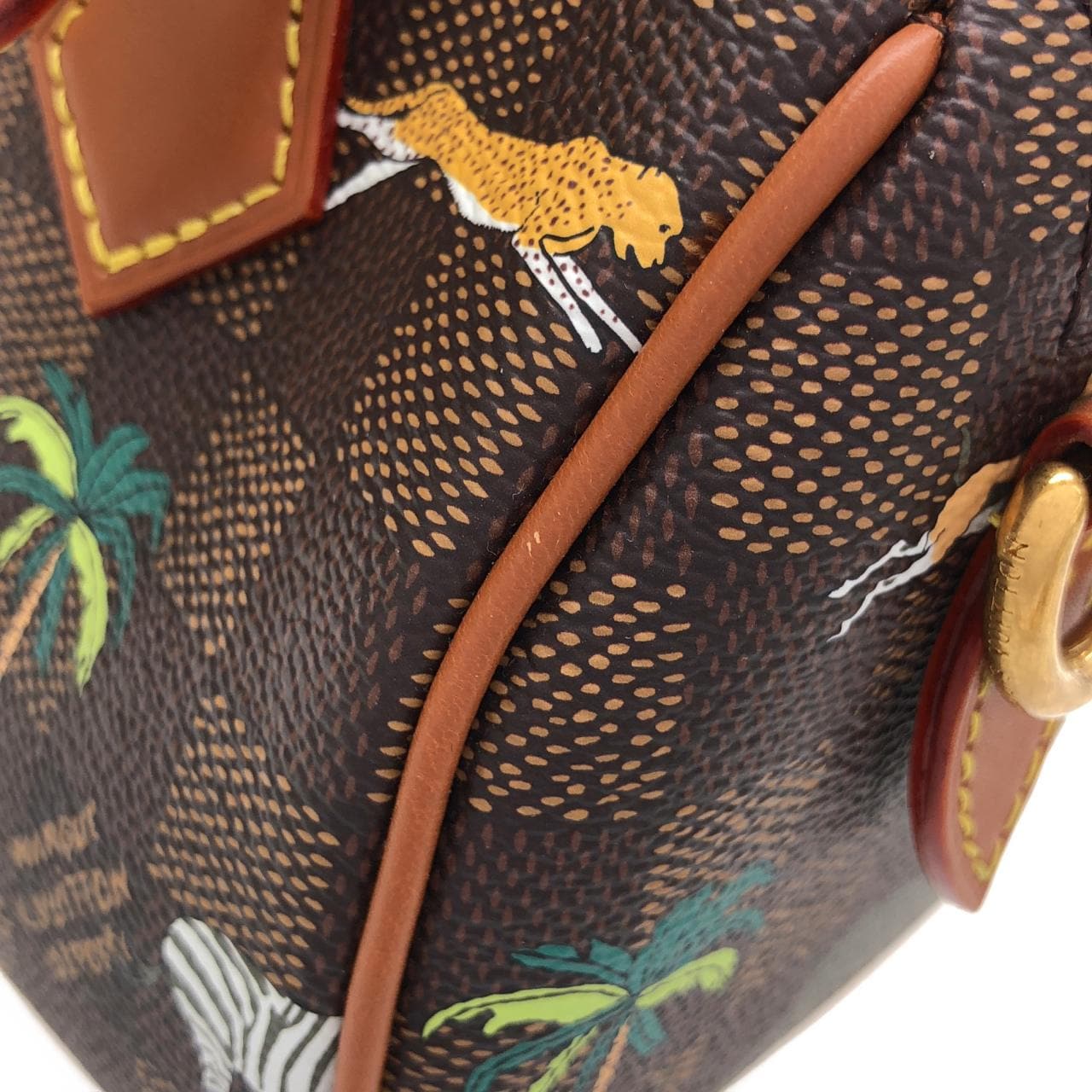 ルイヴィトン ダミエ(LV x ザ ダージリン リミテッド) スピーディ バンドリエール 20cm N40868 ボストンバッグ