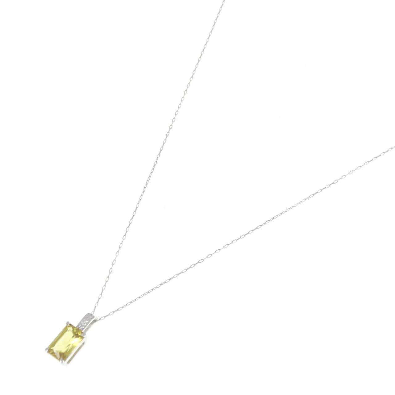 [新品] PT900 榍石項鍊 1.00CT