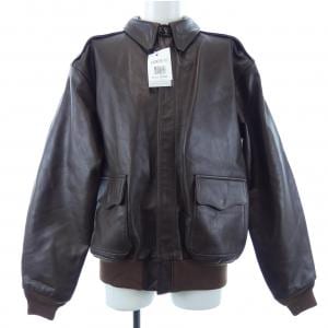 ブルックスブラザーズ BROOKS BROTHERS COCKPIT USA レザーライダースジャケット