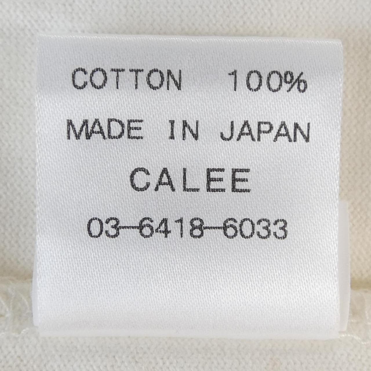キャリー CALEE VANSON Tシャツ