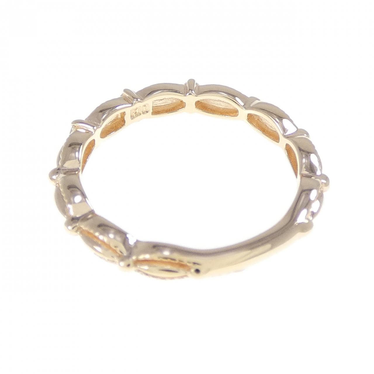 アガット ダイヤモンド ピンキーリング 0.02CT