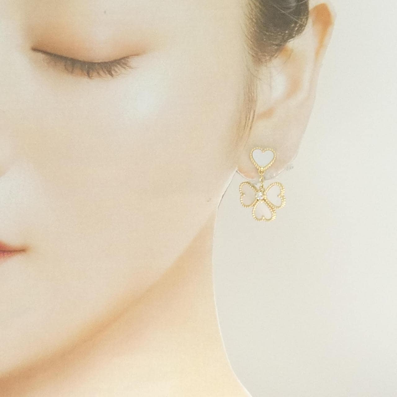 ヴァンクリーフ&アーペル スウィート ハート ピアス