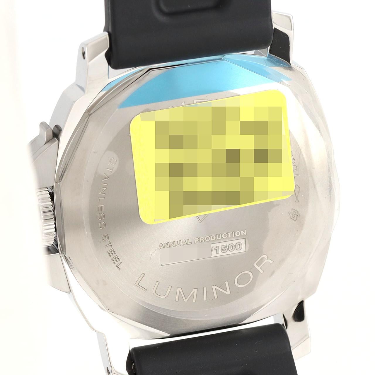 【新品】パネライ ルミノールベースロゴ PAM01086 SS 手巻