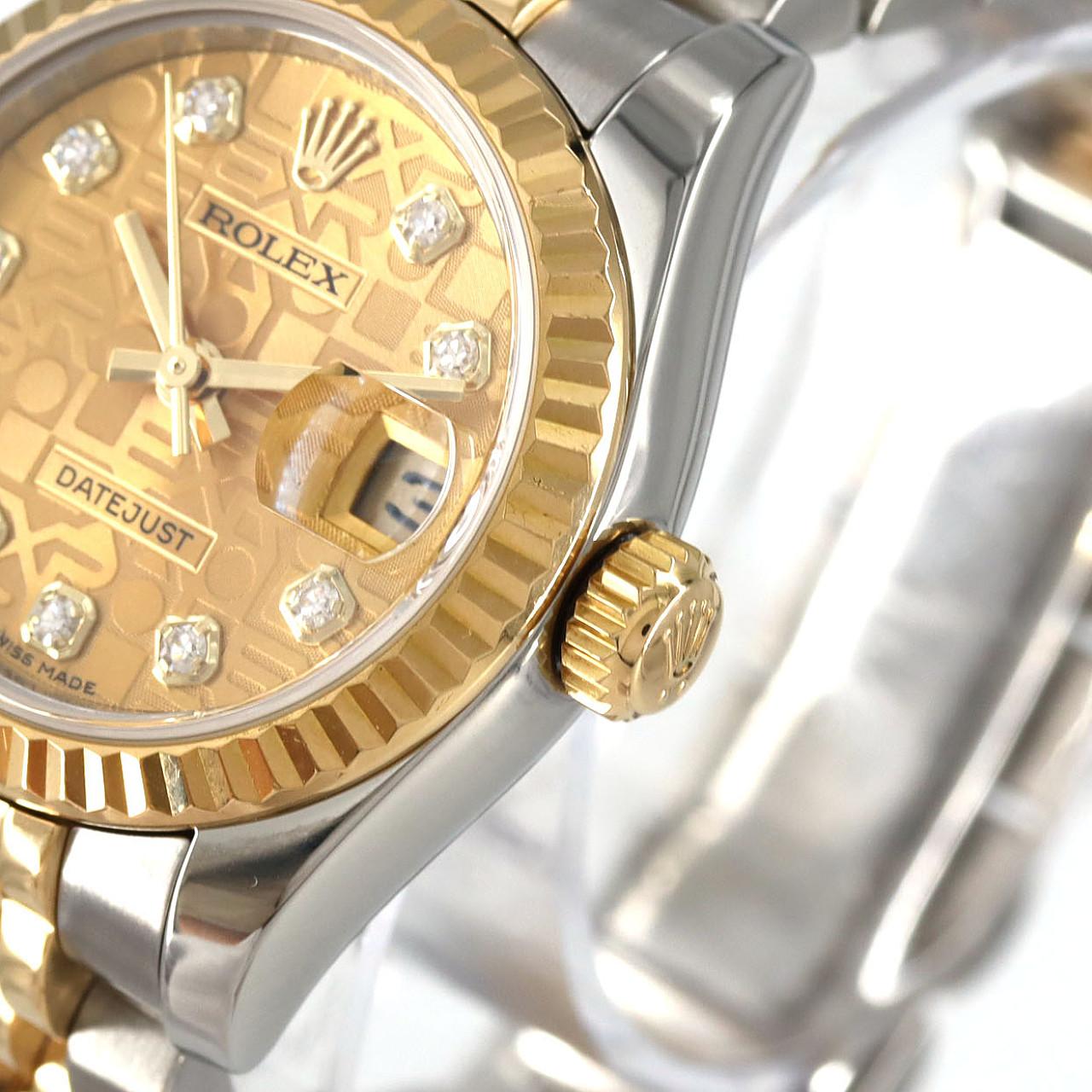 ロレックス デイトジャスト 179173G SSxYG 自動巻 ランダム番