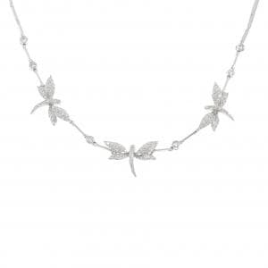 750WG ダイヤモンド ネックレス 1.01CT