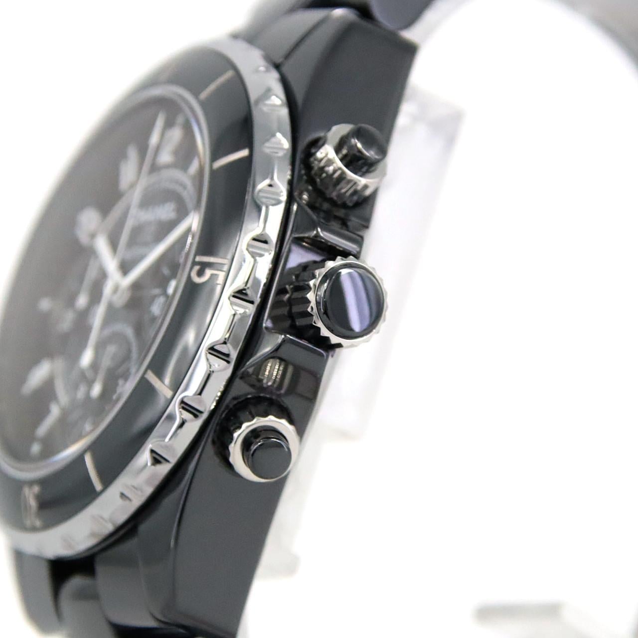 シャネル J12クロノグラフ セラミック H0940 セラミック 自動巻
