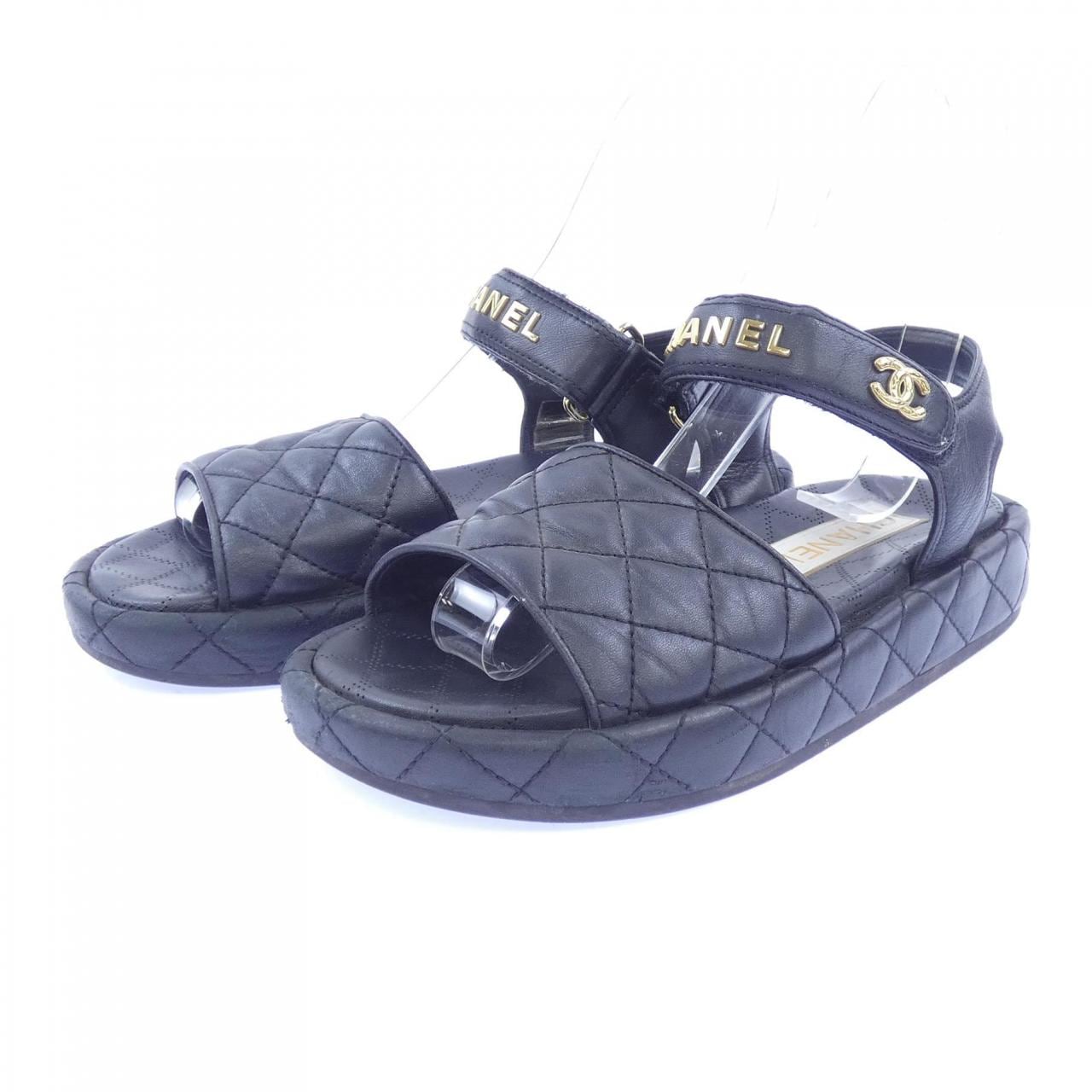 シャネル CHANEL G45430B15279 サンダル