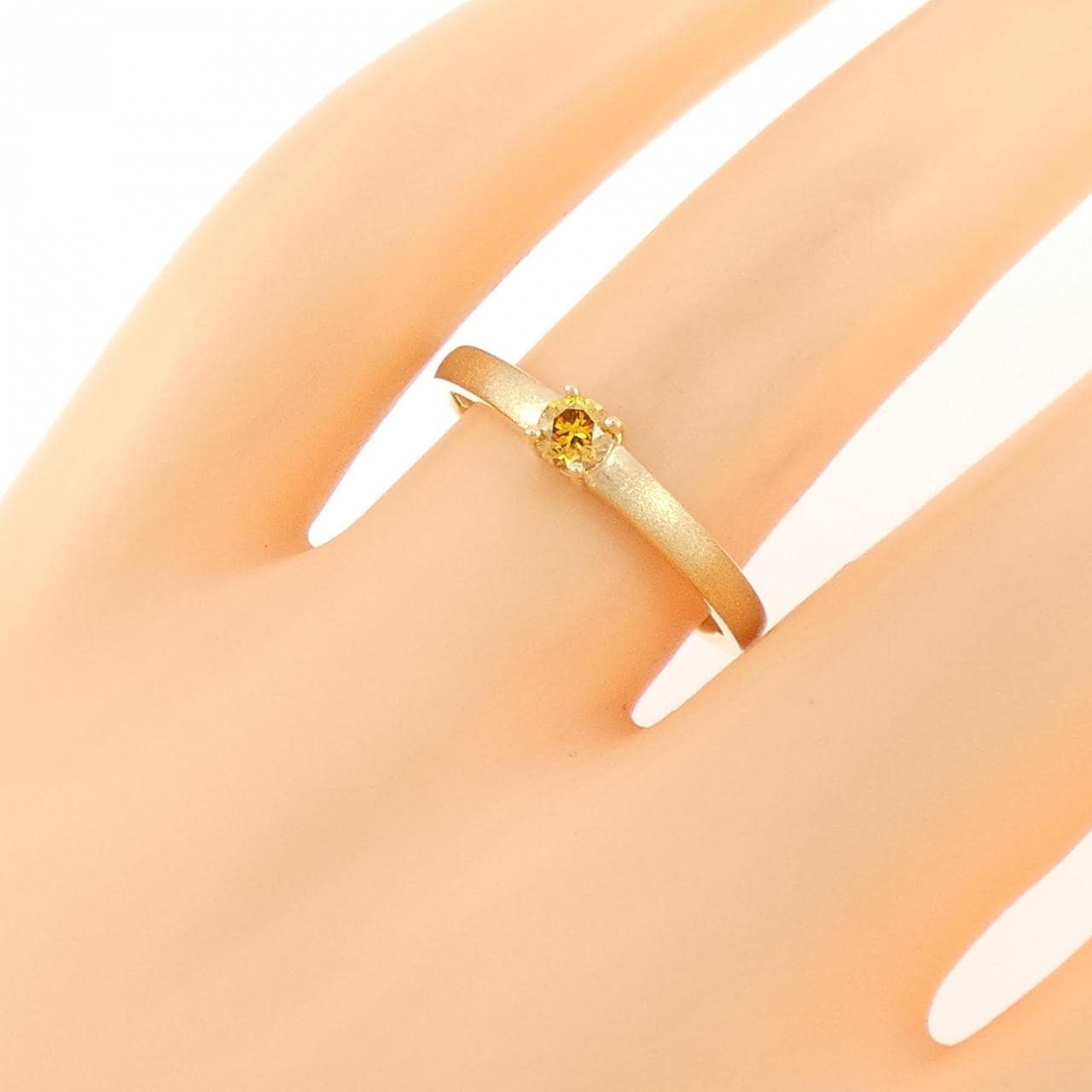 ジーエスティービー ダイヤモンド リング 0.15CT