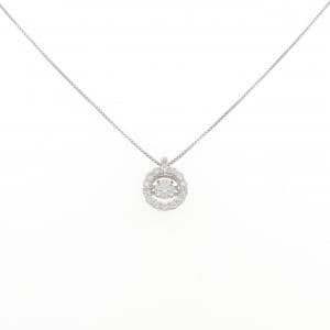 PT900/PT850 ダイヤモンド ネックレス 0.163CT