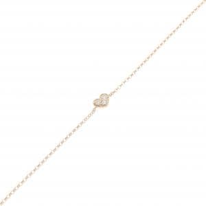 ポンテヴェキオ ハート ダイヤモンド ブレスレット 0.04CT