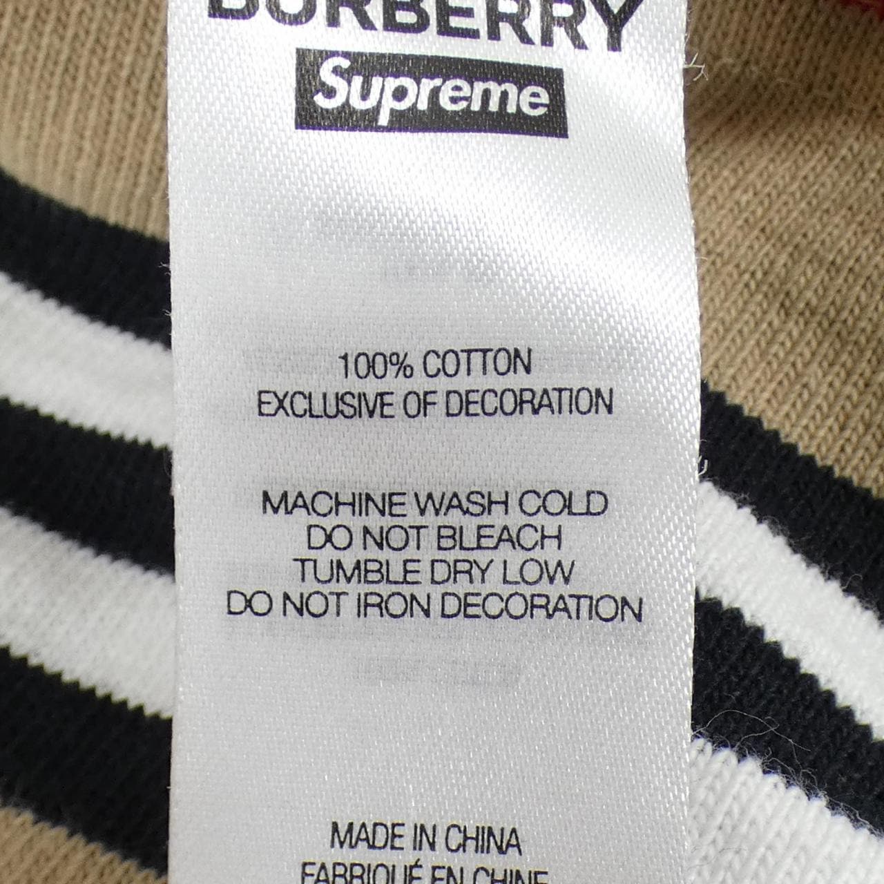 シュプリーム SUPREME BURBERRY ポロシャツ