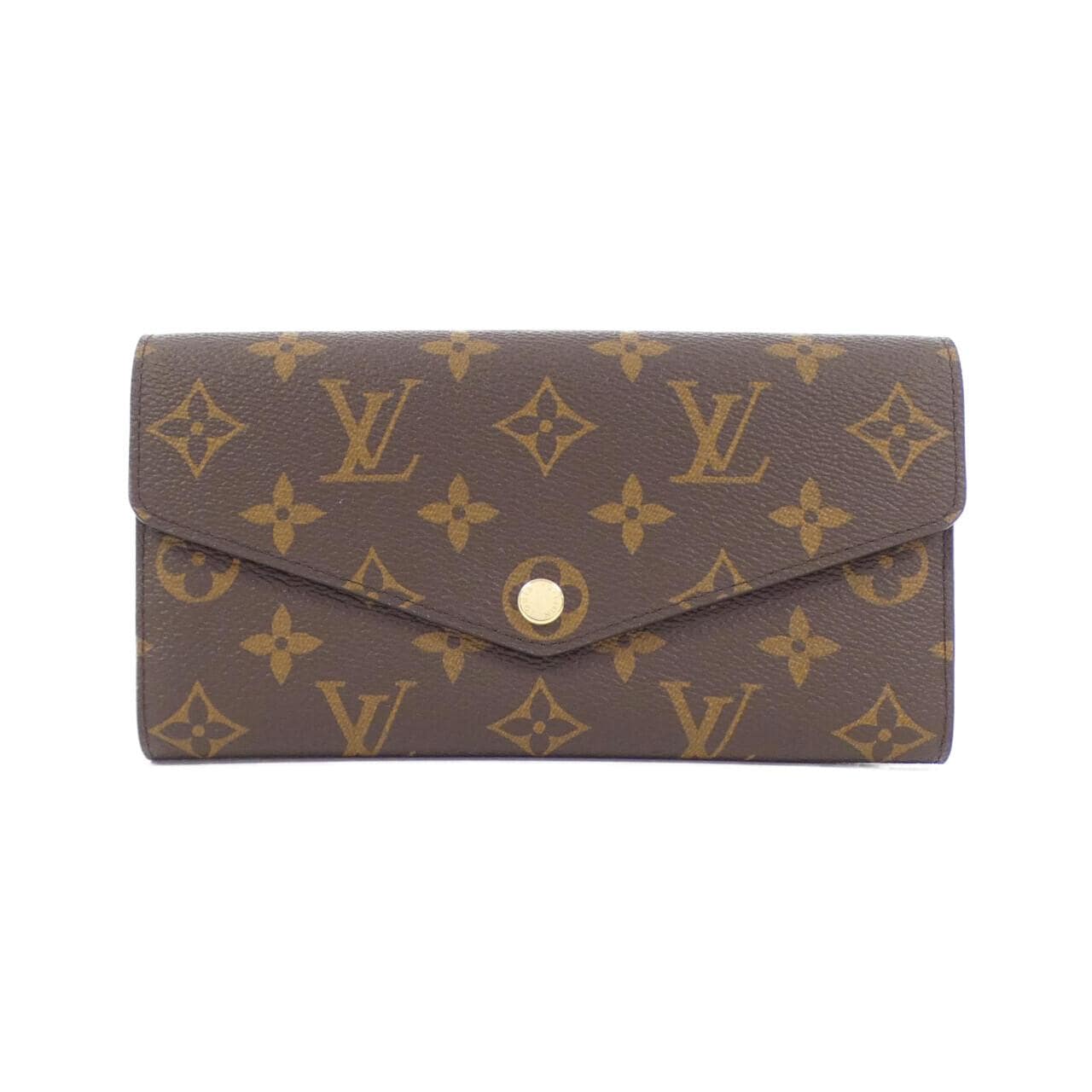 LOUIS VUITTON Monogram Portefeuille Sarah M83580 Wallet