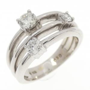 K18WG ダイヤモンド リング 0.50CT