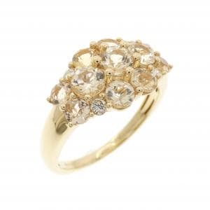 ジーエスティービー インペリアルトパーズ リング 2.00CT