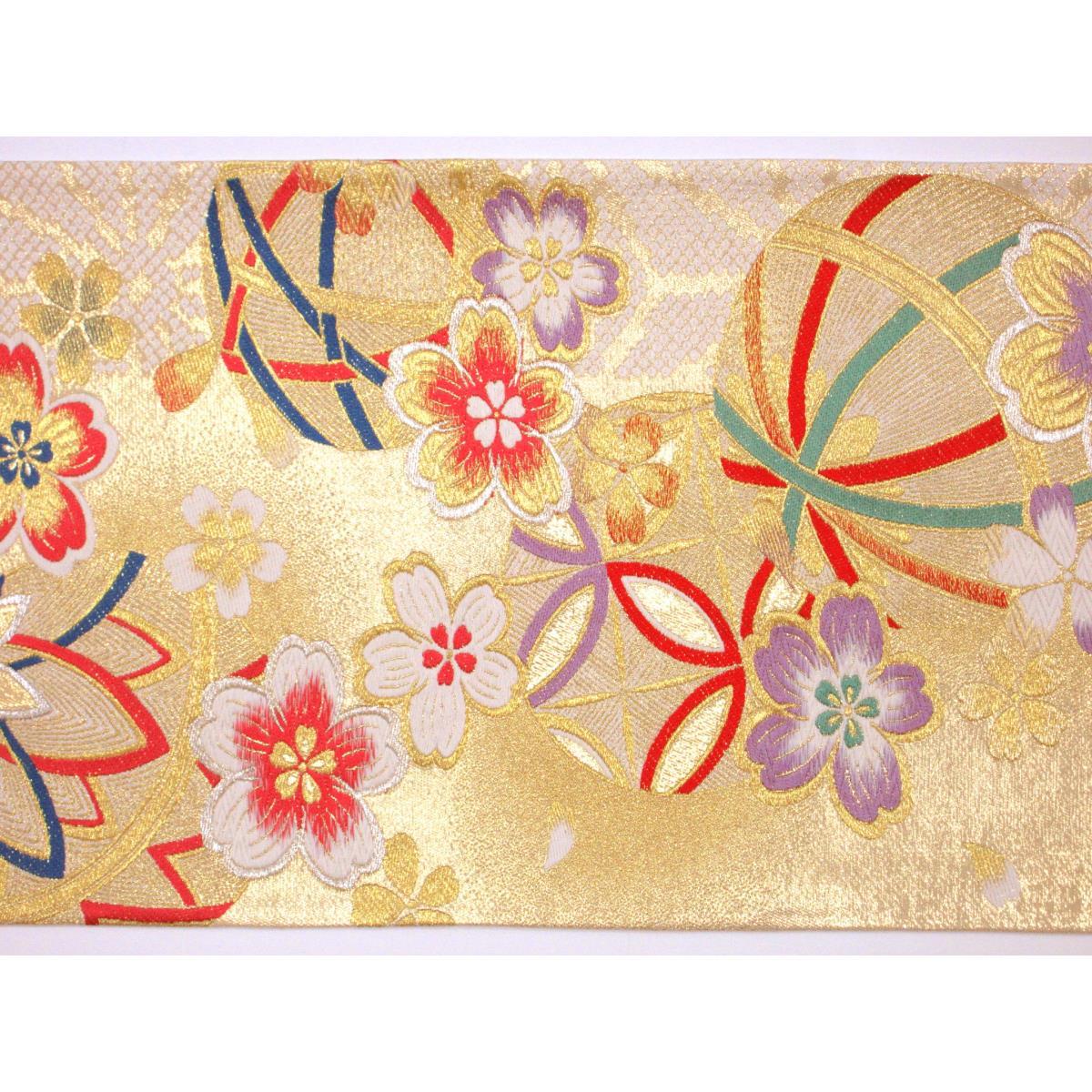 袋帯　芯なし仕立