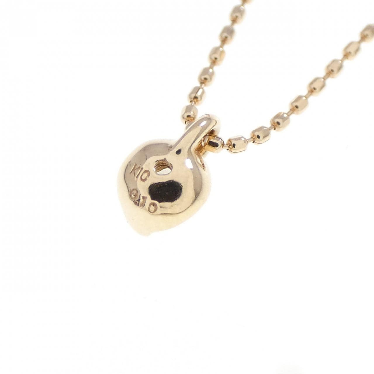 K10PG ダイヤモンド ネックレス 0.10CT