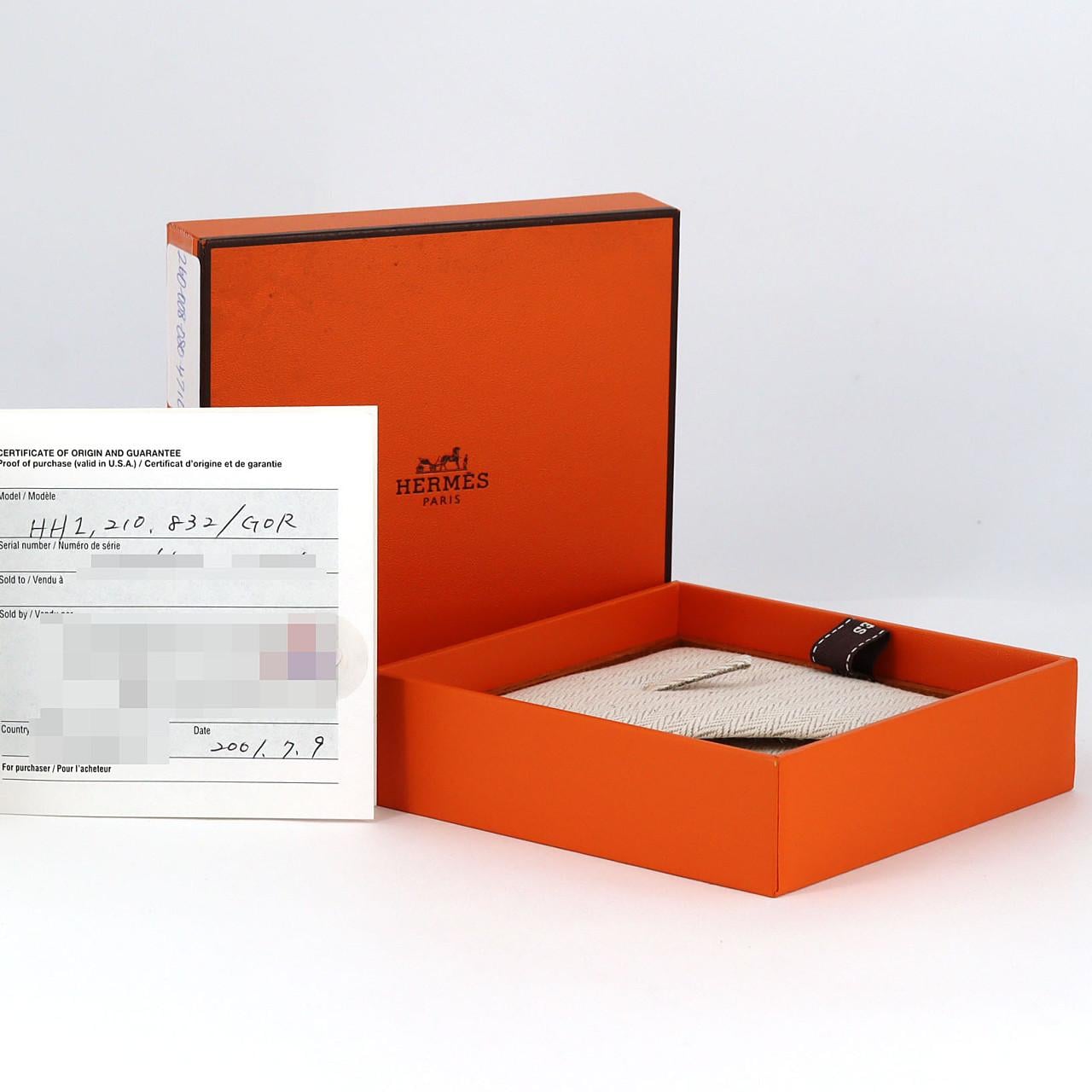 エルメス Hウォッチ HH1.210 SS クォーツ