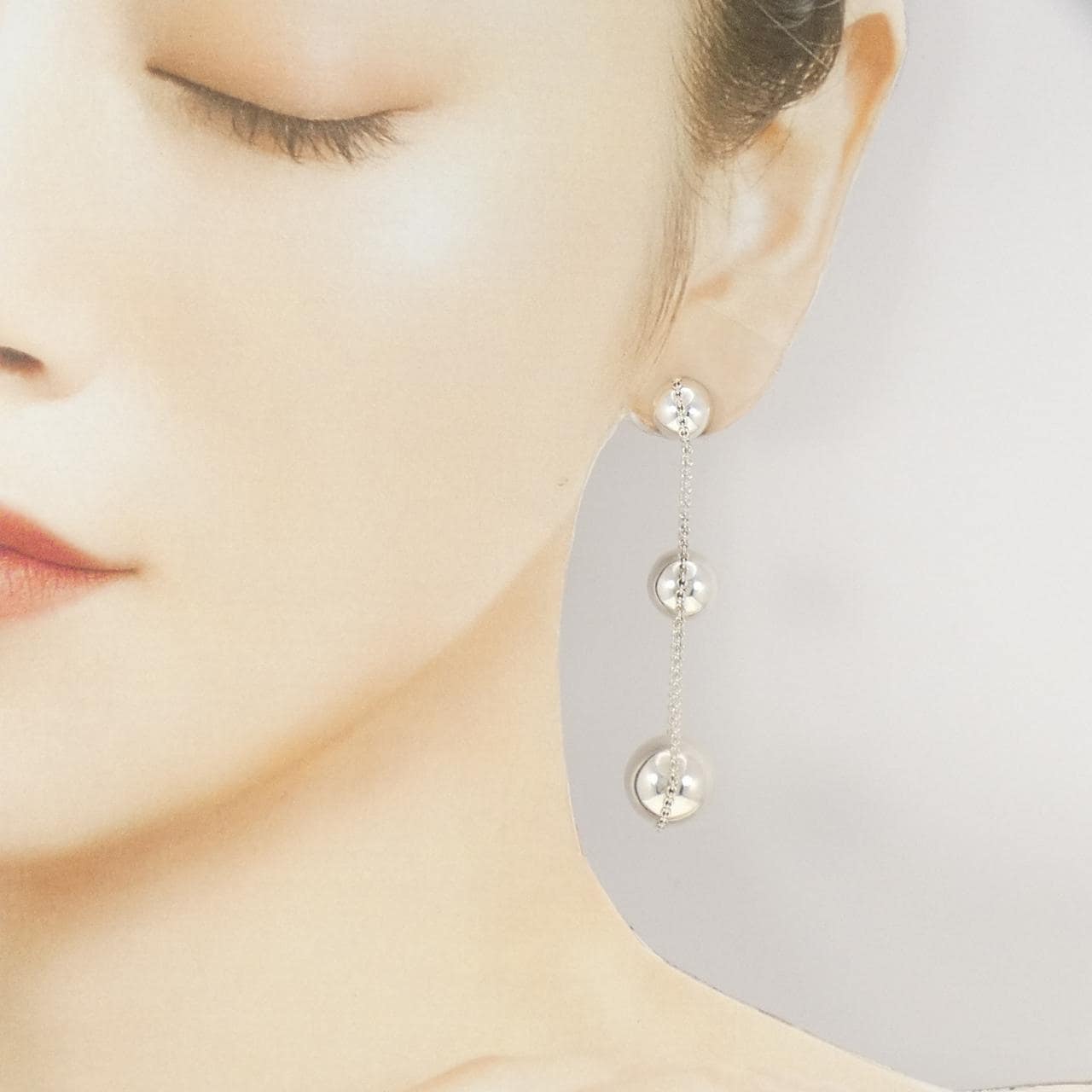 ティファニー トリプルドロップ ピアス