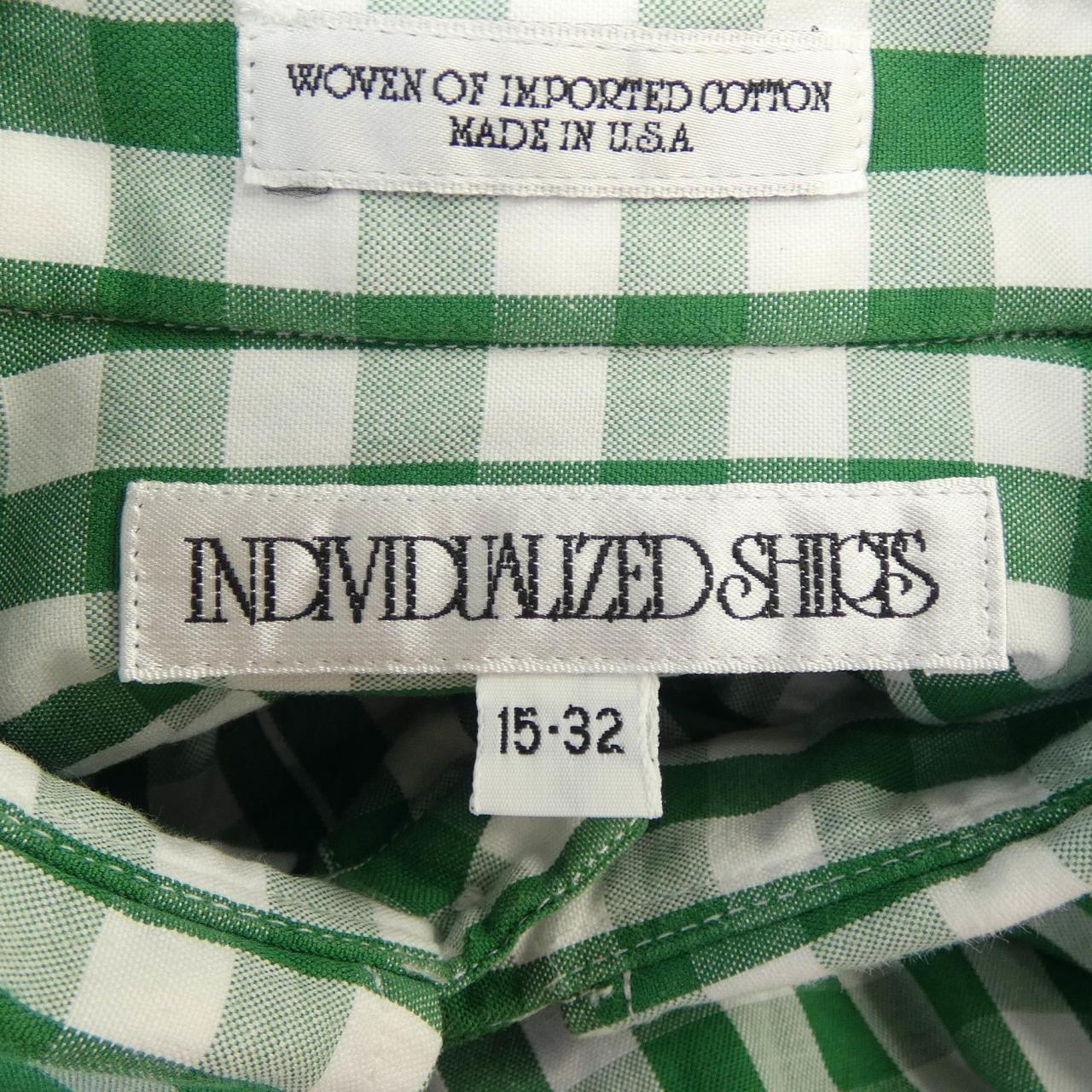 インディビジュアライズシャツ INDIVIDUALIZED SHIRT シャツ