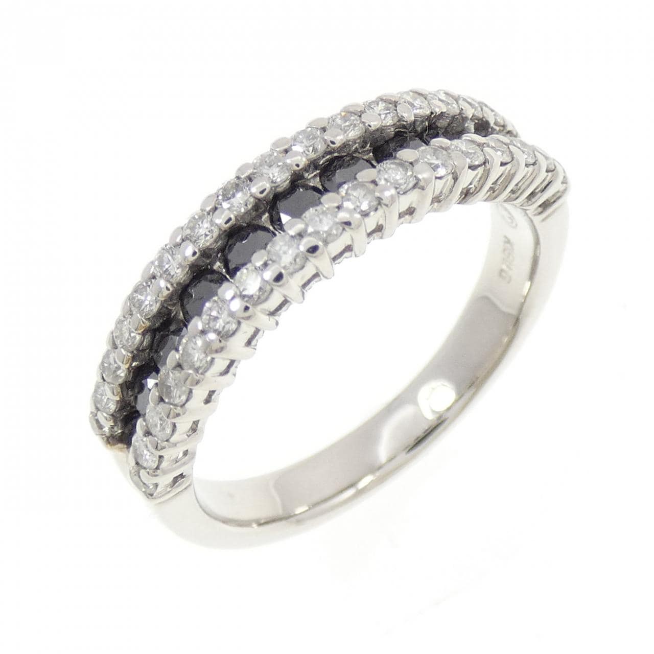 K18WG ダイヤモンド リング 0.80CT