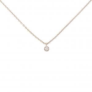 アガット ダイヤモンド ネックレス 0.03CT