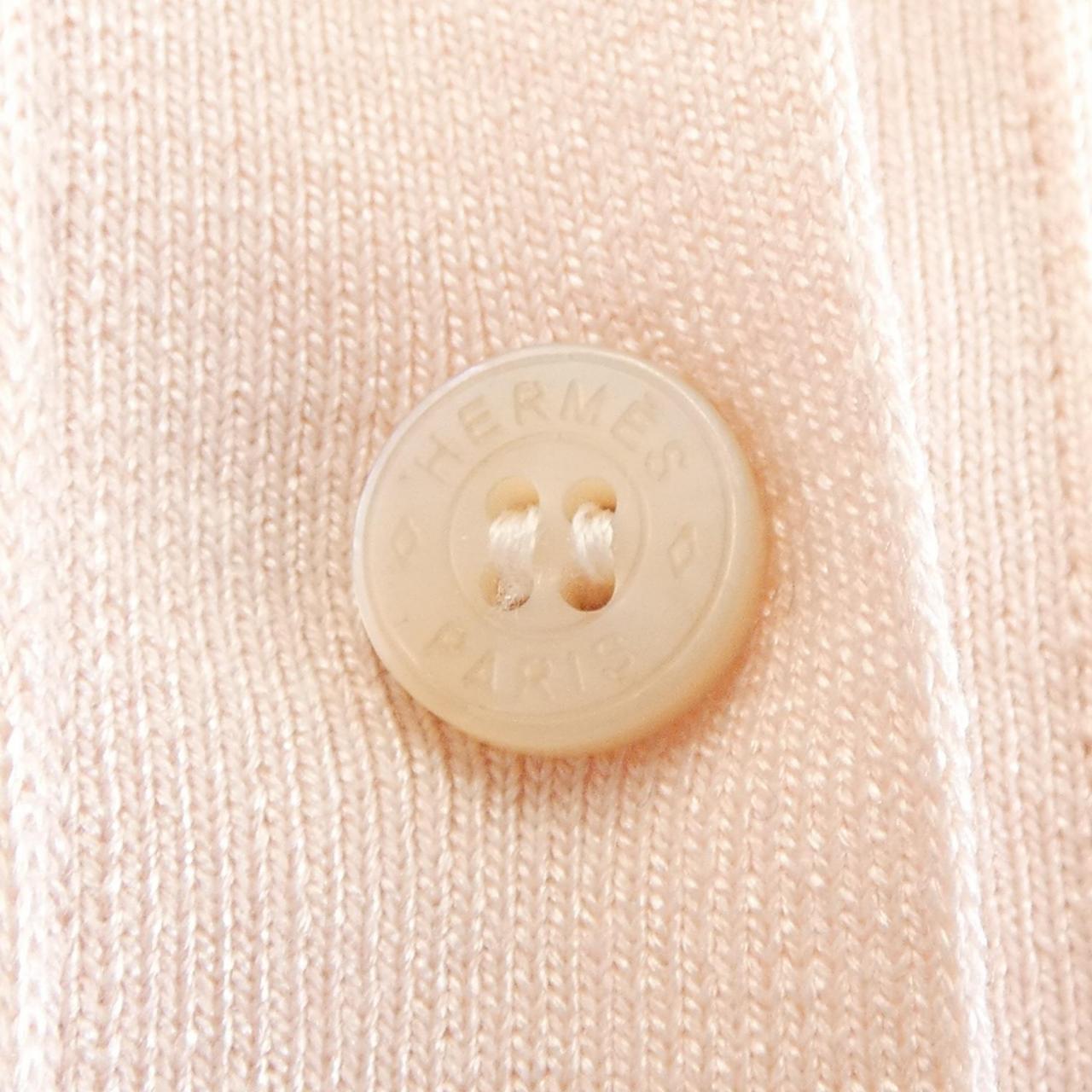 エルメス HERMES フリルディテール 6E2742DI カーディガン