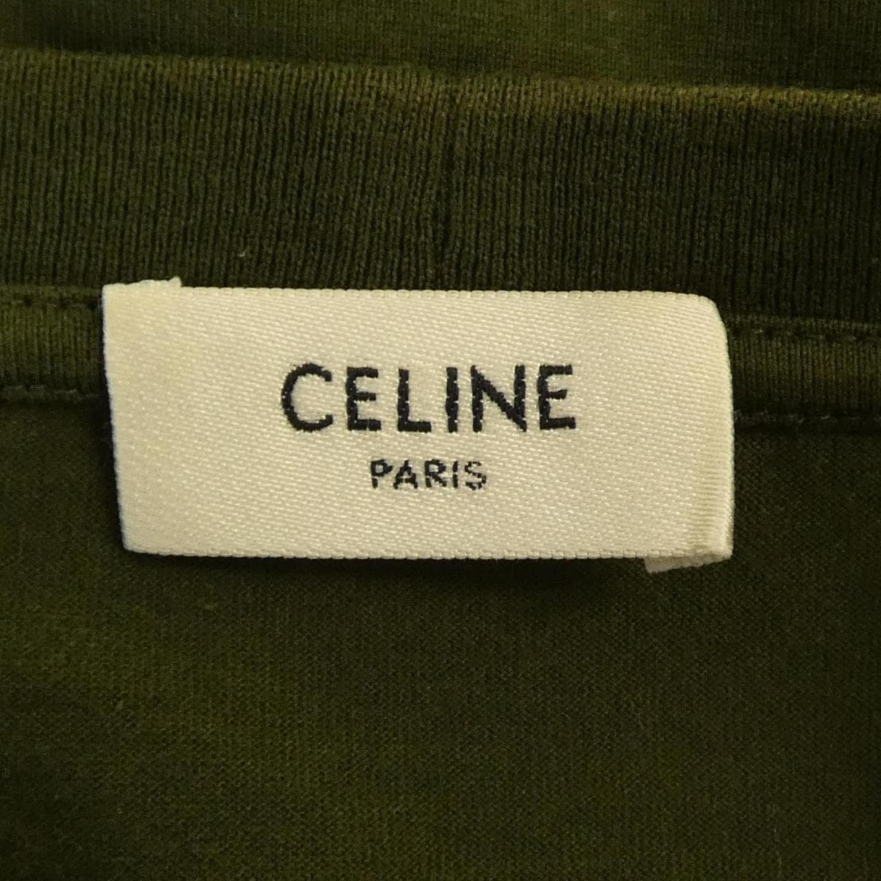 セリーヌ CELINE CELINEプリント クロップドTシャツ 2X761671Q Tシャツ