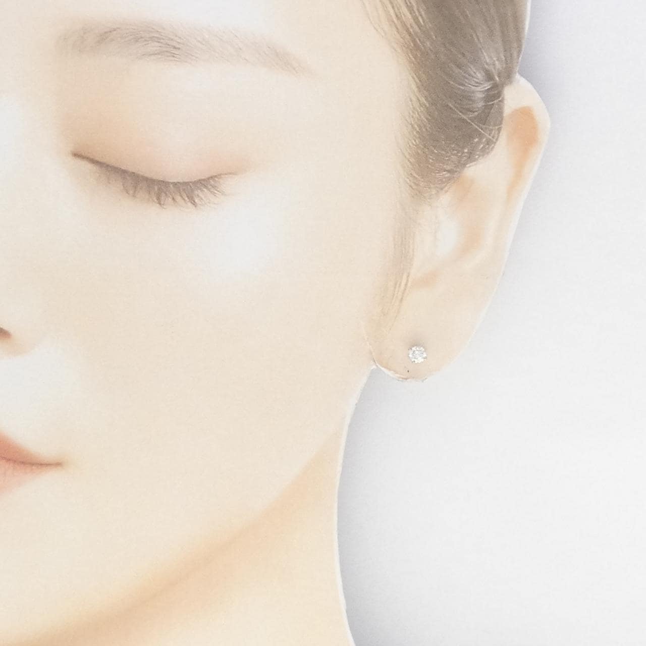 TIFFANY单钻耳環