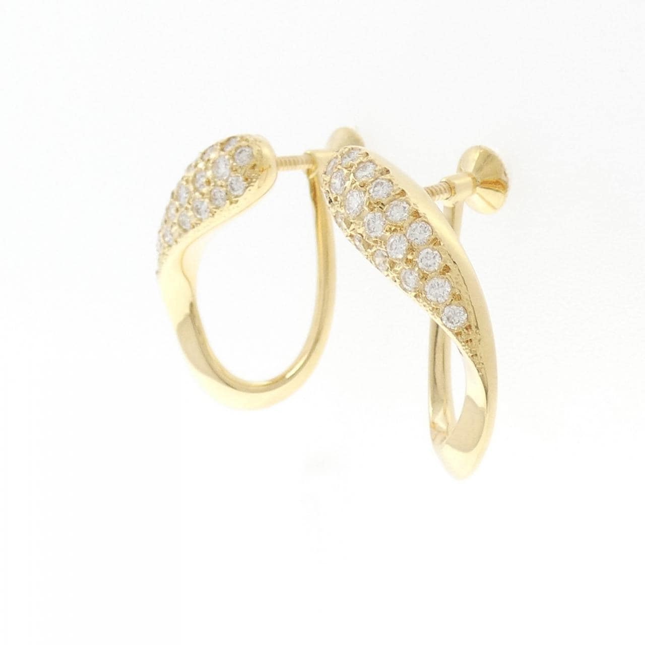 ミキモト ダイヤモンド イヤリング 0.52CT