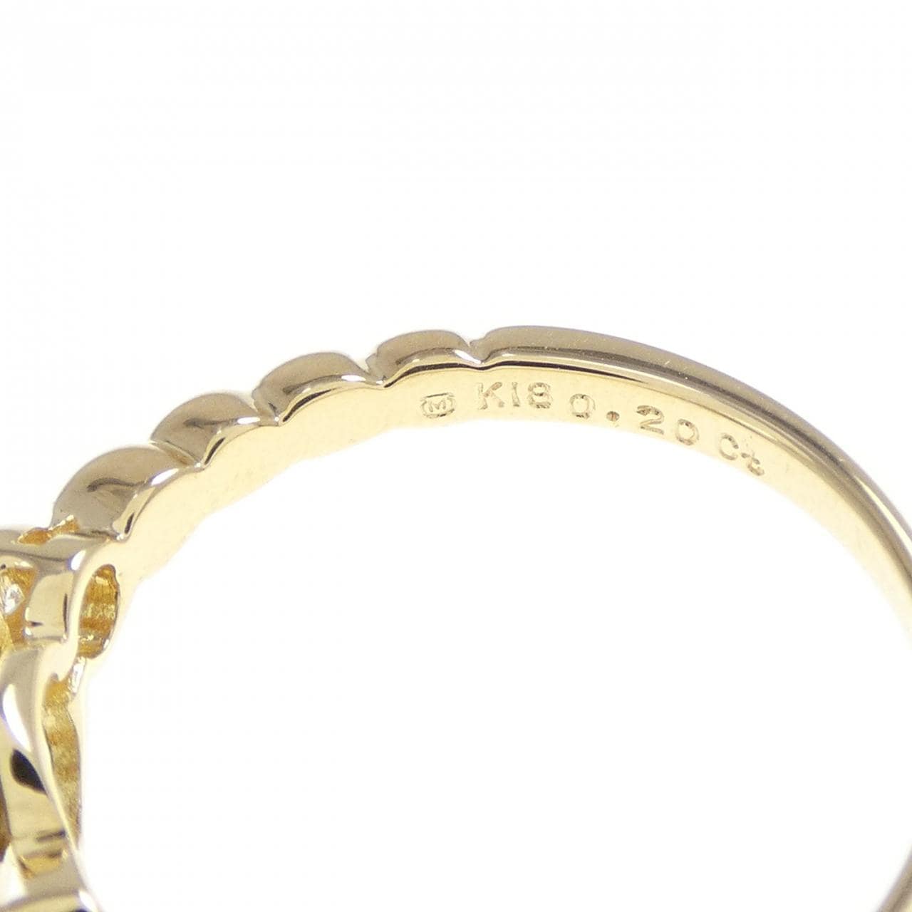 ミキモト サファイヤ リング 0.20CT