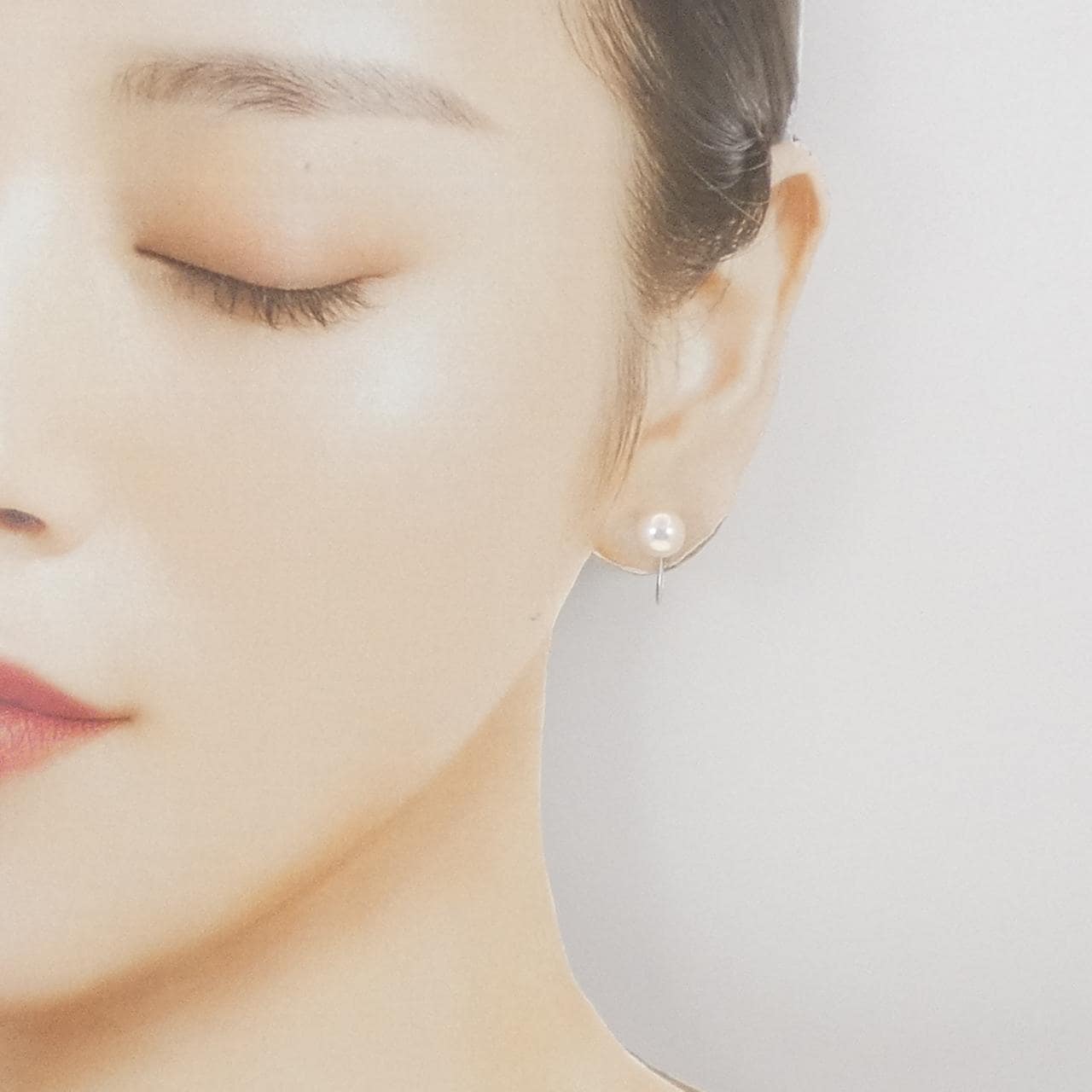 タサキ アコヤパール イヤリング 7.5mm