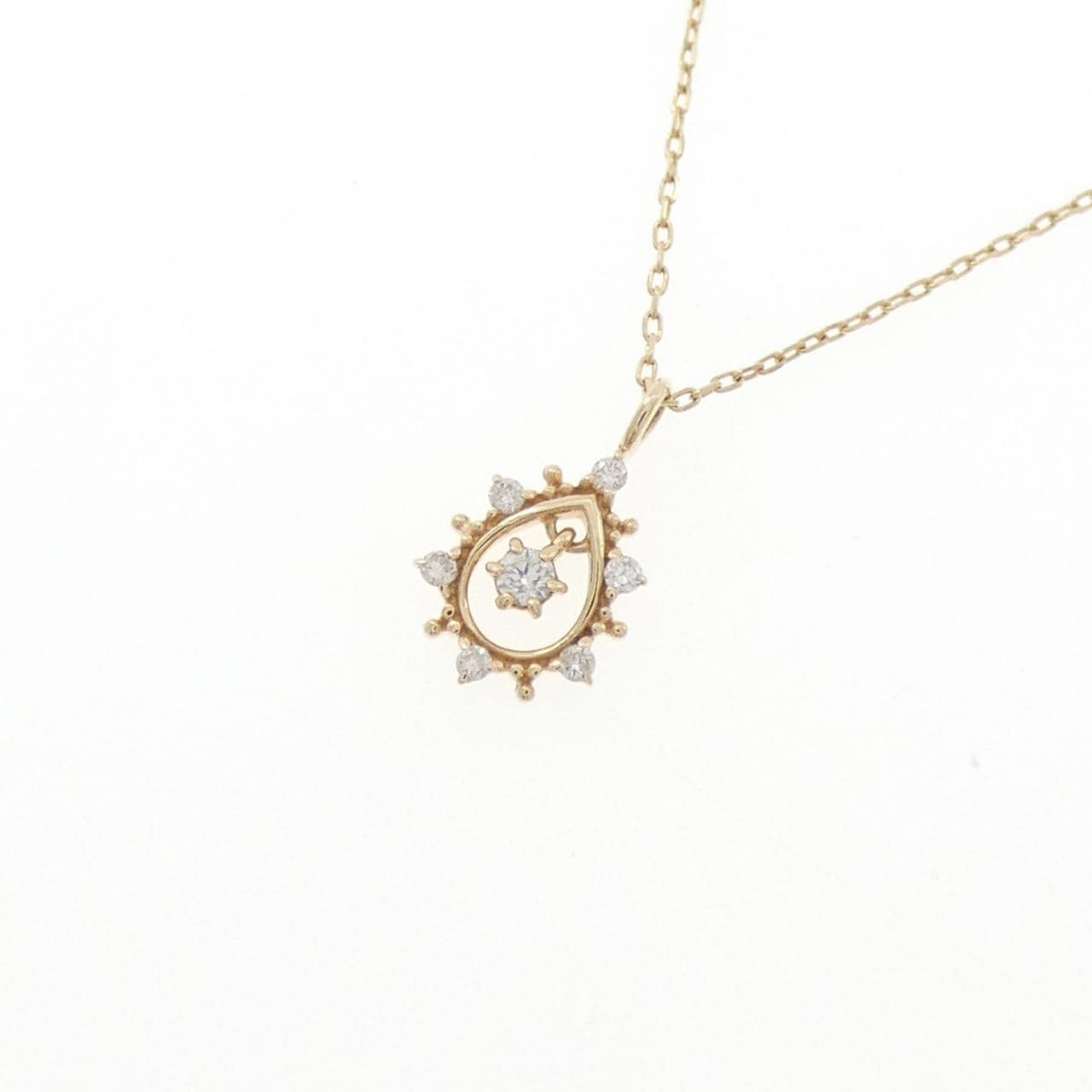 スタージュエリー ダイヤモンド ネックレス 0.05CT