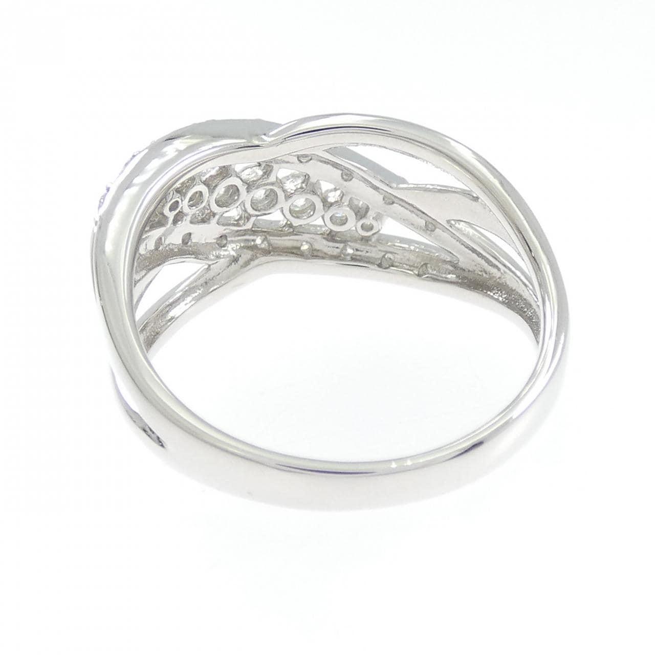 PT950 ダイヤモンド リング 0.41CT