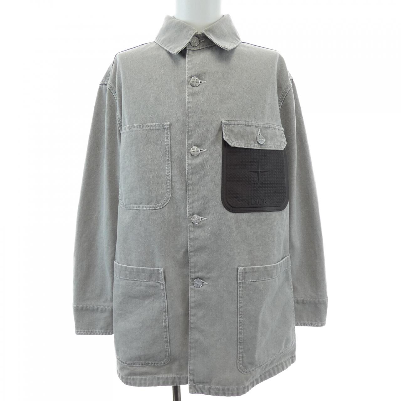 ディオール DIOR STONE ISLAND　ストーンアイランド 493D496A385X デニムジャケット