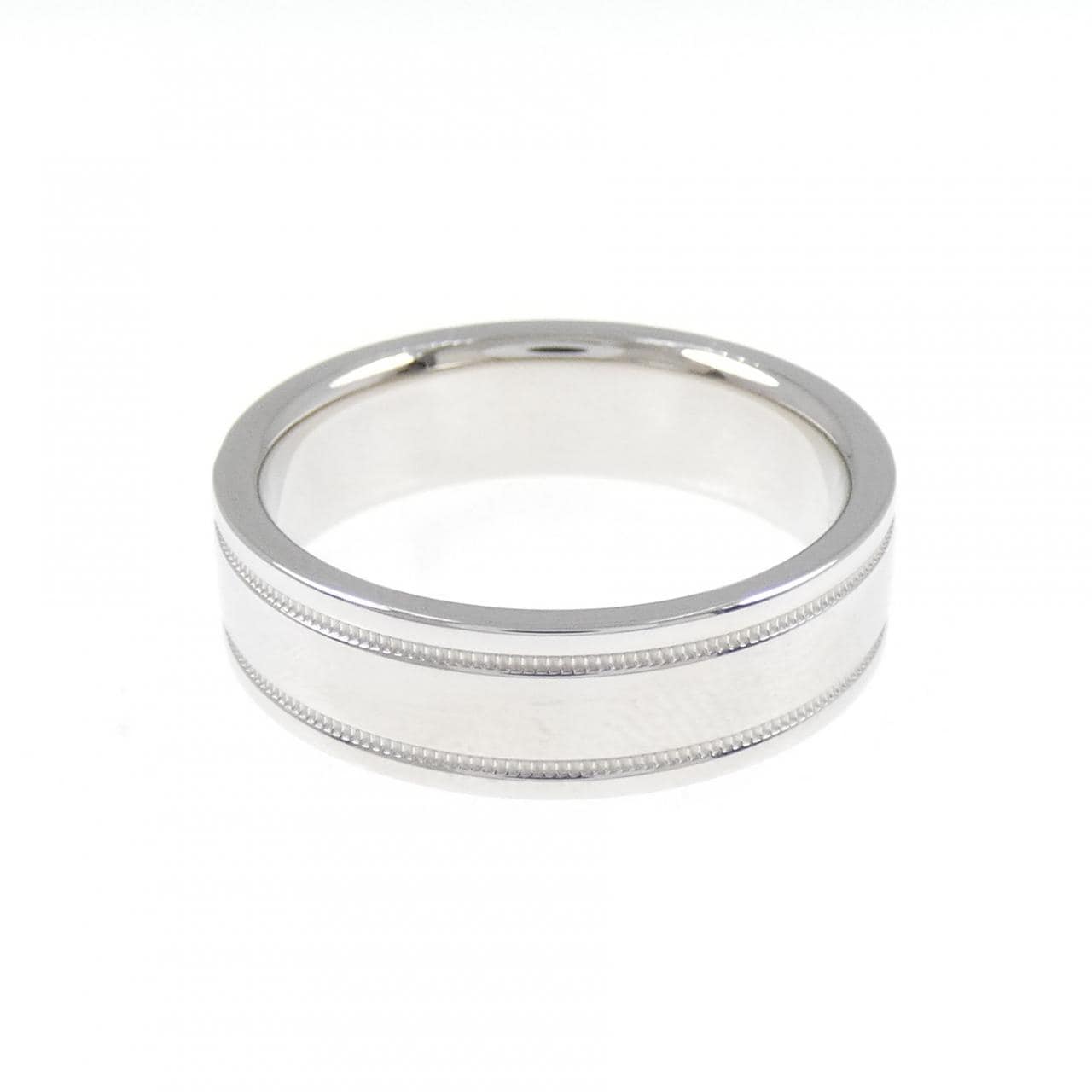 ティファニー ダブルミルグレイン リング