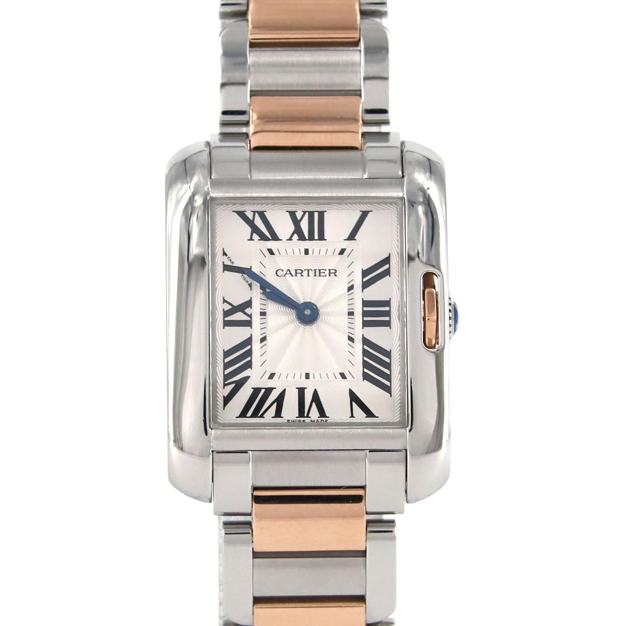 Cartier Tank Anglaise SM PG Combi W5310036 SSxPG Quartz