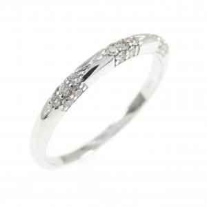 K18WG ダイヤモンド リング 0.16CT