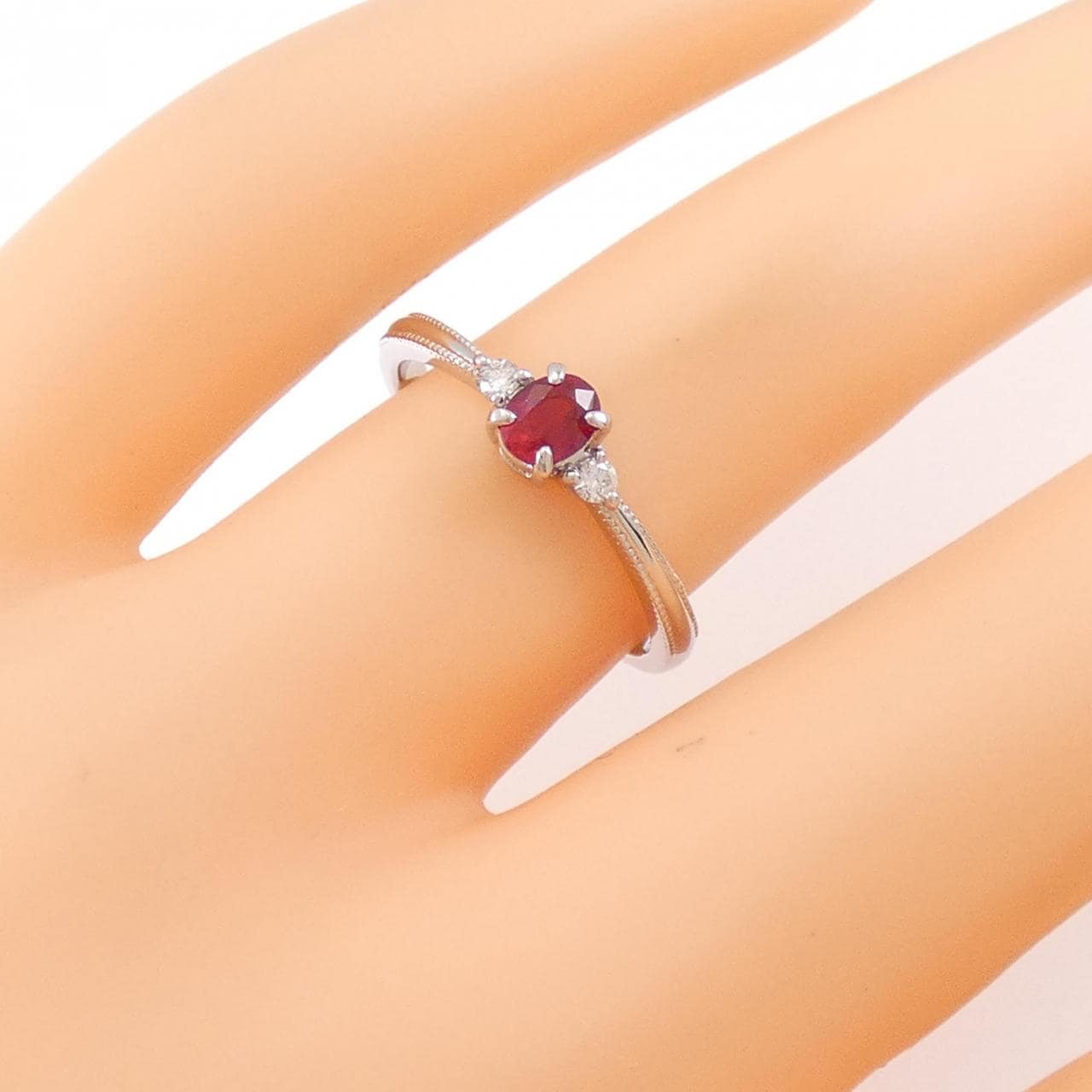 [BRAND NEW] PT Ruby Ring 0.27CT